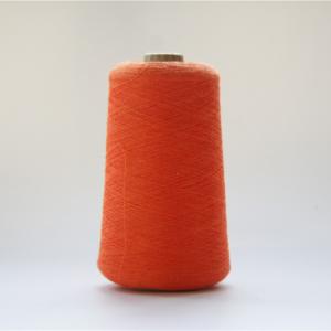 Forest Orange Meta Aramid Fiber Yarn Fire Resistance Ne35/2