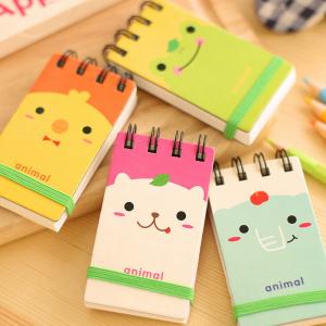 China Mni Cute animal Spiral notebook supplier