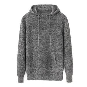 100% Cashmere 12gg Pullover Sweater Hoodies Anti Pilling Women'S Hooded Sweaters
