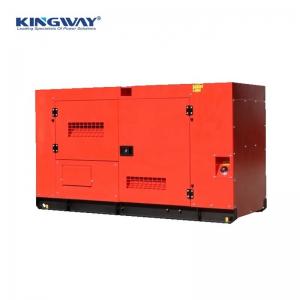China 40KW 50KVA Kingway Cummins Gas Engine Silent LPG Generator Set For Sale supplier