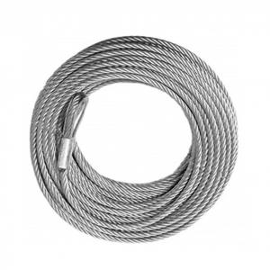 China Stainless Steel Control Cable Galvanized Steel Wire Cable 7*7 Special Cold Heading Steel supplier