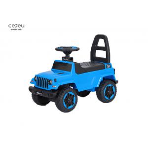 China Blue Jeep Head Foot To Floor Ride On Car 6V4AH Plastic 5.2kg supplier