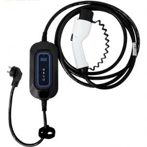 Indoor Outdoor Electric Car Charger 7KW Max 3.4KG Weight TUV CE