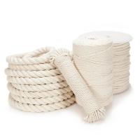 China Certificate CCS.ABS.LRS.BV.GL.DNV.NK 4mm Cotton Macrame Yarn Twisted Single Strand Rope on sale