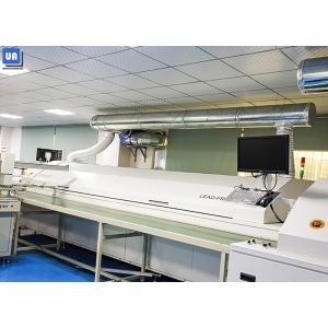 China PLC PC Hot Air SMT Reflow Soldering Machine With 10 Heating Zones supplier