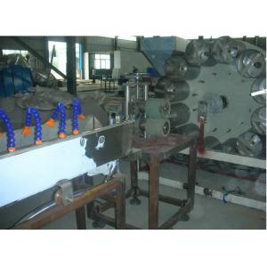 China Twin Screw Pipe Plastic Extrusion Line Production Line PVC Fiber Hose Making supplier