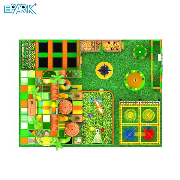 China EPARK Customized Soft Playground Park Forest Theme Indoor Mall Children's Playground wholesale