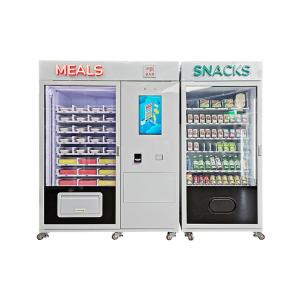 Le de casse-croûte distributeur en vente avec le distributeur automatique de Smart de micron d'écran tactile de réfrigération