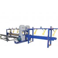 China Twin Vertical Band Sawmill Machine,Log Cutting Twin Blade Vertical Saw Machine on sale