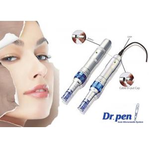 China 5 Speeds Dermapen Microneedling For Acne Scar Treatment With Two Batteries supplier