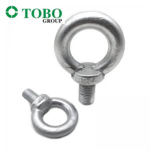 DIN580 Galvanized Eyebolt High Strength Round Bolt ISO3266 Carbon Steel Lifting Eye Bolts