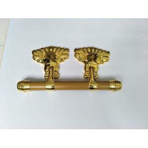 China Gold Color Plastic Coffin Accessories Casket Handles For Decorating Coffins supplier