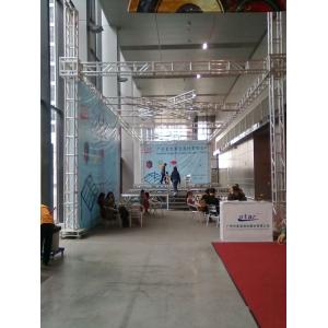 Span 18m aluminum stage truss  300mm x 300mm strong laoding capacity  for trade show