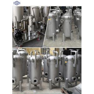 50 Bag Filtration Industrial Water Filtering for 2 Bag Size and 20000L/Hour Productivity