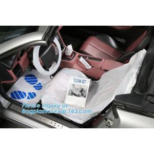 China Disposable Seat Covers, Car Universal Plastic Seat Covers for Airplane Seats, Salon Chairs, Restaurant Seats supplier