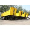 China TITAN 2 axles 3 axles 40 cubic meter tipper trailer with 30 ton 40 ton capacity wholesale