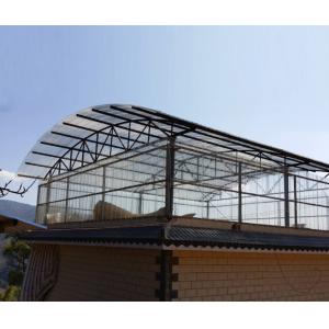 0.8-3mm Embossed And Corrugated Polycarbonate Sheet For Greenhouse Sun Room Patio Shed