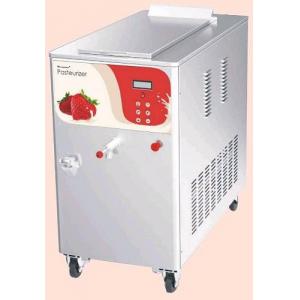 China Milk Ice Cream Mix Pasteurizer Commercial Refrigerator Freezer 730x1225x1087mm 6KW supplier