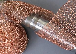 0.1mm * 0.4mm Flat Copper Wire Mesh 5 Inch Width Roll 100 Feet Length