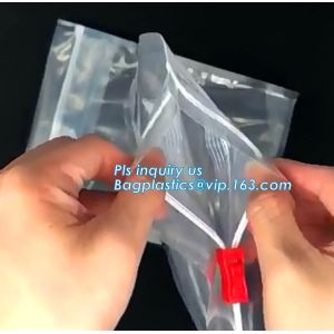 China herbs child proof bags with slider zipper lock, Clothes Packaging Bag With Slider Zipper, A4 file bag with slider  wholesale