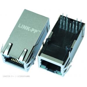 China 1840728-7 Mag Rj45 Jack 1G41 Gigabit Schematic Shieled With LED Server Adapters supplier