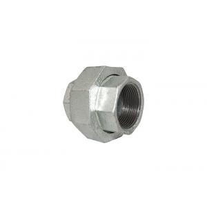 China Electrical Galvanized Malleable Iron Unions Coupling Pipe Fitting Eco Friendly supplier