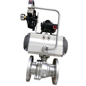 Double acting pneumatic actuator dual action rack and pinion rotary actuator for valve