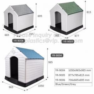 waterproof pet house large insulated plastic dog house, plastic dog kennel, Dog Product Plastic Durable Pet Dog House