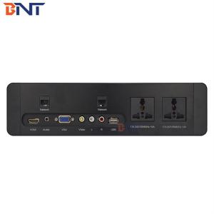 China BNT 2020 new arrival built in hotel wall mount Media hub socket for TV AV Solutions with VGA/RJ45/USB supplier