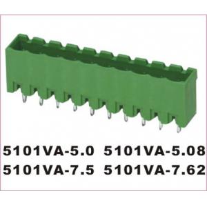 Reliable Terminal Block Connector - Screw/Spring Type with 20mΩ Contact Resistance