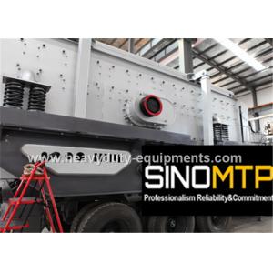 China Two - Spindle Body Stone Crusher Machine , Mobile Cone Crusher 6-75 mm Feeding supplier