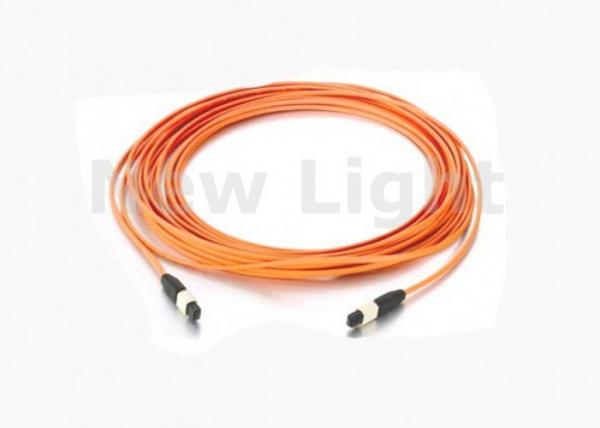 12 core Multimode MPO MTP Cable 50 / 125 5 Meter 3.0mm Mini Round LSZH Fiber