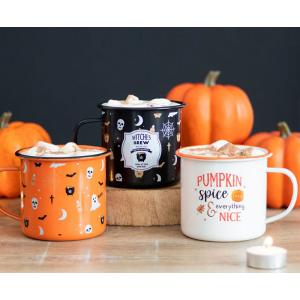 OEM ODM Ceramic Home Decoration , Ceramic Coffee Cup For Halloween Christmas