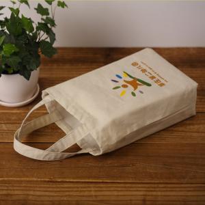 China Custom printed tote canvas personalize wholesale LOGO natural creamy white bag supplier