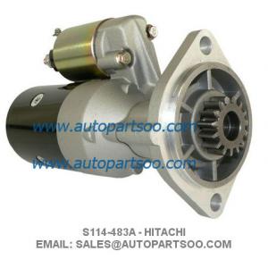 China YANMAR ENGINE STARTER S114-483A S114483A 12957377010 17100877010 S114-257 S114-257G supplier