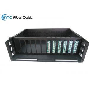 China 288 Core MPO Fiber Optic Cable , 19 3U MPO Rack Mount Patch Panel LGX Steel supplier