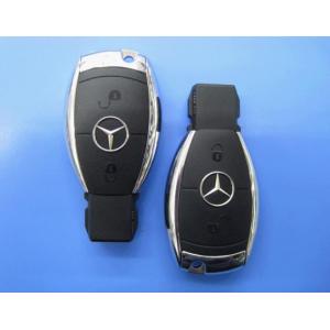 China 433 MHZ Benz 2 Button Smart Car Key with Renault ID46 Chip, 4D Duplicable Transponder Chip supplier