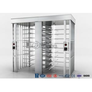 China Security Controlled Full height Turnstile Security Gates Rapid Identification with Double Door with RFID Card wholesale