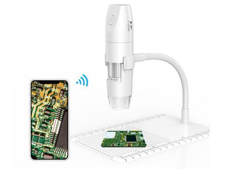 White Color Hot Sell Microscope Digital Wifi Microscope 1000X 1080P