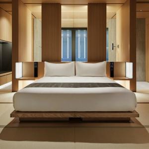 Modern Interior Star Hotel Logs Custom Solid Wood Furniture