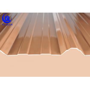 China Plastic Roof Tiles PMMA Coated 3 layer UPVC Corrugated Roofing Sheets wholesale