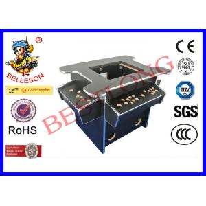 China Black Diy Arcade Game Machine , 3 Side Coin Operated Arcade Machines supplier