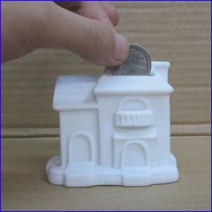 China DIY Ferrite House / Vinyl White House mold / DIY platform toys / Paint Your Mind House supplier