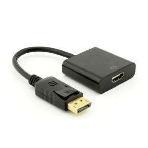 China 1.4Version Black DP to HDMI Display Port to HDMI Laptop to TV Adapter Cable supplier