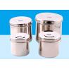 China Silver Stainless Steel Sterilization Container With Small , Medium , Large Size wholesale