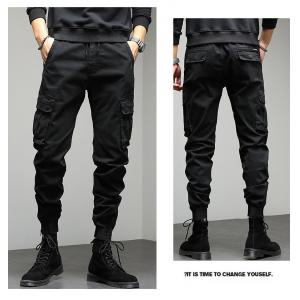                  2023 Customize Casual Jogger 100% Cotton Twill Workout Hiking Men&prime;s Sweatpants Relaxed Fit Straight Camouflage Cargo Pants             