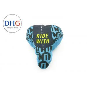 China Stationary Waterproof Bike Seat Cover Soft Gel Polyester Material 24.5*26cm supplier