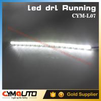 China Universal LED DRL Strip Light For Car Waterproof Flexible White Yellow on sale