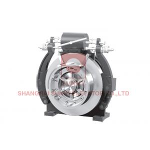 1350kg Diameter 480mm 2.5m/S Gearless Elevator Lift Machine Motor