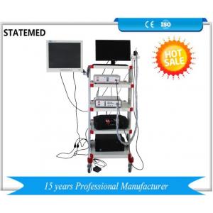 China Medical Endoscopy Camera System With Led Light Source / Endoscopy Trolley supplier